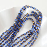 50PCS 5mm Glass Beads Loose Bead for Jewelry Making Necklace DIY Bracelet