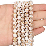 Natural Stone Round Howlite Beads 4-12mm Spun Loose Beads Jewelry Making DIY