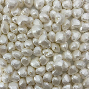 10Pcs 20MM Acrylic Love Heart Beads For Jewelry Making DIY