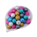 20Pcs 10-20MM Silicone Beads Round Loose Baby Teething Ball DIY Jewelry