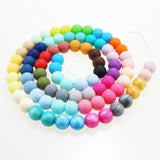 20Pcs 10-20MM Silicone Beads Round Loose Baby Teething Ball DIY Jewelry