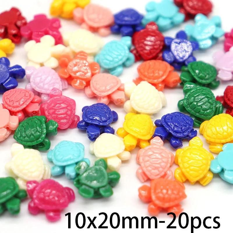 Mini Turtle Coral Beads For Jewelry Making Necklace Bracelet