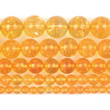 Natural Citrines Crystal Round Spacer Beads 4/6/8/10/12mm