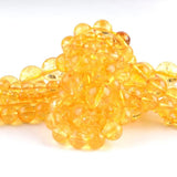 Natural Citrines Crystal Round Spacer Beads 4/6/8/10/12mm