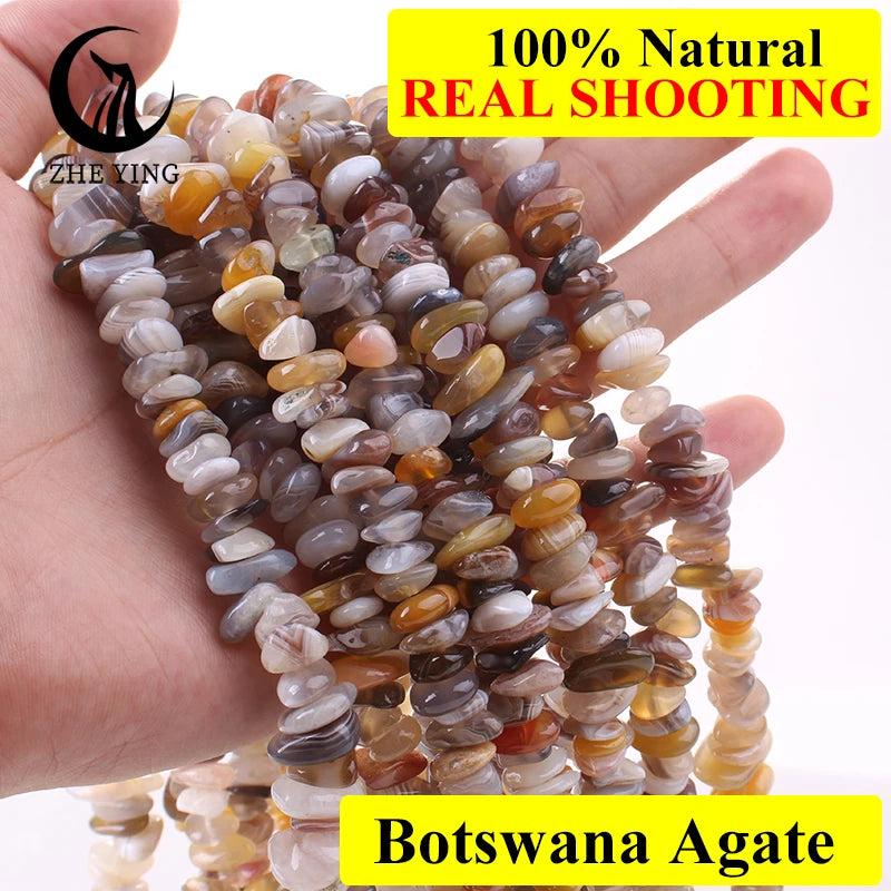 Natural Botswana Agate Chips Beads 120pcs/strand