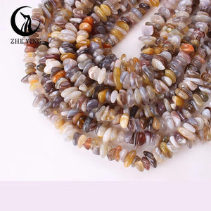Natural Botswana Agate Chips Beads 120pcs/strand
