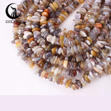 Natural Botswana Agate Chips Beads 120pcs/strand