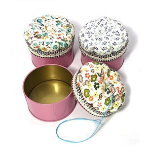 Multi-color Metal Bottom Pin Cushion Magnetic Wrist Pumpkin Pin Bag Sewing Bag