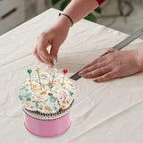 Multi-color Metal Bottom Pin Cushion Magnetic Wrist Pumpkin Pin Bag Sewing Bag