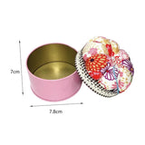 Multi-color Metal Bottom Pin Cushion Magnetic Wrist Pumpkin Pin Bag Sewing Bag