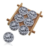 10Pcs Sucker Silicone Beads for Jewelry Making