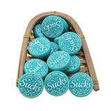 10Pcs Sucker Silicone Beads for Jewelry Making