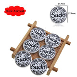 10Pcs Sucker Silicone Beads for Jewelry Making