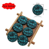 10Pcs Sucker Silicone Beads for Jewelry Making
