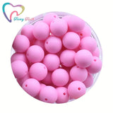 20 PCS 12 MM Round BPA Silicone Beads for Teether Necklace Jewelry Making