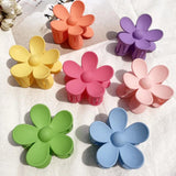 Women Girls Hair Claws Crab Clamps Charm Candy Flower Shape Lady Hairs Clips
