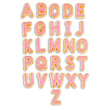 26Pcs Pink Enamel Letter Bead Set for Bracelet DIY Jewelry Making