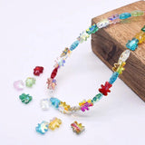 8x10mm Bear Crystal Glass Beads AB Faceted for Jewelry Making DIY Earrings