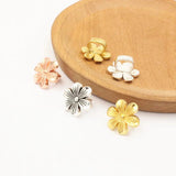 10pc Flower Slider 7x10mm For DIY Bracelet Necklace Watch Chain Making