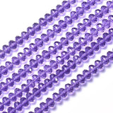 StreBelle AAA 10x8mm Multicolors Crystal Czech Rondelle Beads