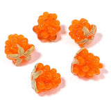 Multicolor Grape Glass Beads Lampwork DIY Jewelry Making Accessories