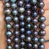 8mm Round Freshwater Pearl Beads Bracelet DIY Jewelry Making