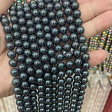 8mm Round Freshwater Pearl Beads Bracelet DIY Jewelry Making