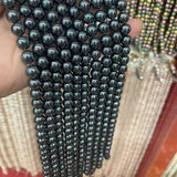 8mm Round Freshwater Pearl Beads Bracelet DIY Jewelry Making