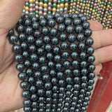 8mm Round Freshwater Pearl Beads Bracelet DIY Jewelry Making