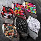 60Pcs Small Claw Clip Colorful Candy Gradient Hair Accessories Kids Hairpins