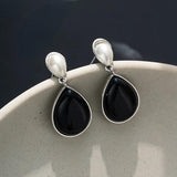 Vintage Teardrop Earrings 925 Silver Needle Hot Party Jewelry