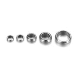 Stainless Steel Spacer Beads Jewelry Accessory DIY Loose Beads