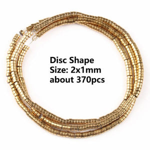 Hematite Bead Mix for Jewelry Making - 15inch
