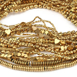 Hematite Bead Mix for Jewelry Making - 15inch