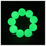 Glow In The Dark Silicone Beads 12mm 15mm 20mm 10pcs