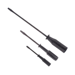 3-piece Set Steel Slotted Screwdriver for Sewing Machine Repair DIY