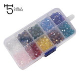 1400pcs 3 4mm Czech Bicone Glass Beads for Jewelry Making DIY Accessories