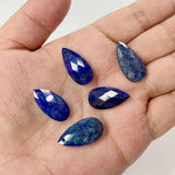 Water Drop Stone Pendant Natural Jades Opal Crystal 13x25mm