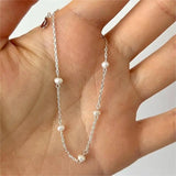 SHANICE Freshwater Pearl Bracelet S925 Silver Chain Gift for Women