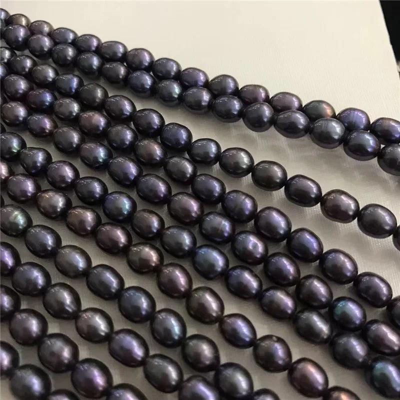 AAA+ 5-6mm Chocolate Freshwater Pearl Beads