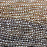 AAA+ 5-6mm Chocolate Freshwater Pearl Beads