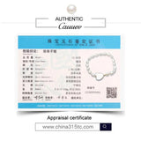 Cauuev Freshwater Pearl Bracelet 12-13mm Heart-shaped