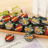 Silicone Bead Text Cartoon Christmas DIY Necklace Bracelet