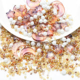 40g Crystal Pendants Seedbeads Glass Pearl for DIY Jewelry Craft