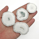 Druzy Crystal Pendant Irregular Raw Stone Quartz Charms for DIY Jewelry Making