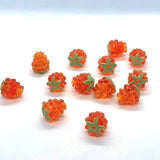 5pcs Raspberry Plum Glass Beads Fruit for Jewelry Making
