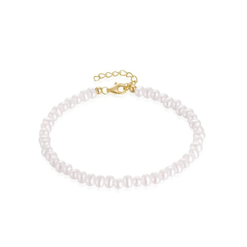 Personalized Silver 925 Pearl Bracelet for Women