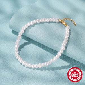 Personalized Silver 925 Pearl Bracelet for Women