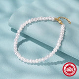 Personalized Silver 925 Pearl Bracelet for Women