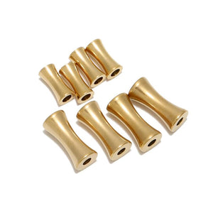 10Pcs Stainless Steel Tube Beads for DIY Jewelry Making